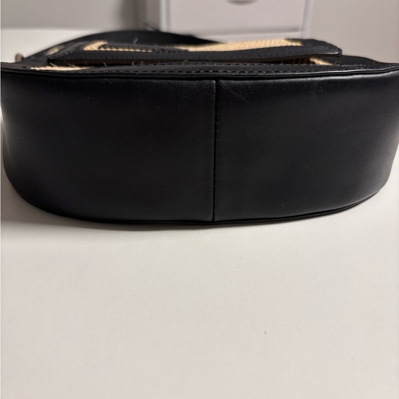 Ted Baker Black and Tan Staceli Rasffia Shoulder Bag - Picture 5 of 6